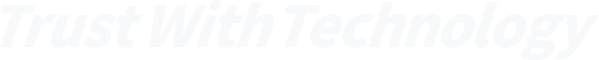 Trust With Technology